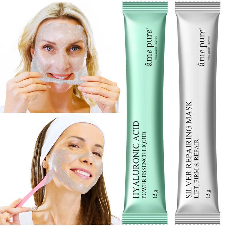 Jelly Glow Rubber Mask™ - Silver